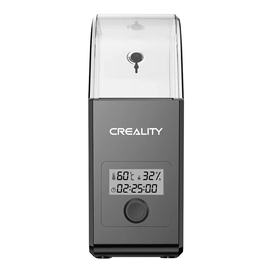 Creality Filament-Trockenbox 2.0 Schwarz mit einstellbarer Temperatur 45-65 °C und Echtzeit-Feuchtigkeitsüberwachung für FDM-Drucker - Bild 2