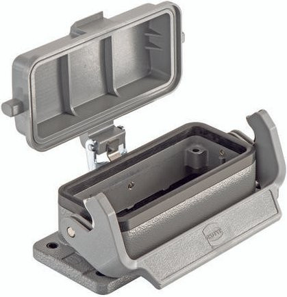 HARTING Anbaugehäuse aus Kunststoff in Grau - Bild 1