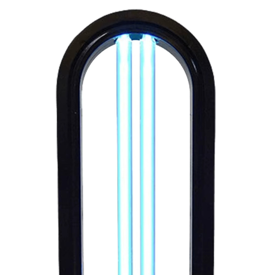 Alloet UV-Licht-Sterilisator mit 3-Stufen-Timer und Fernbedienung, 38W UVC-Lampe zur Desinfektion in Schwarz, B/T/H: 41,5 x 18,0 cm - Bild 5