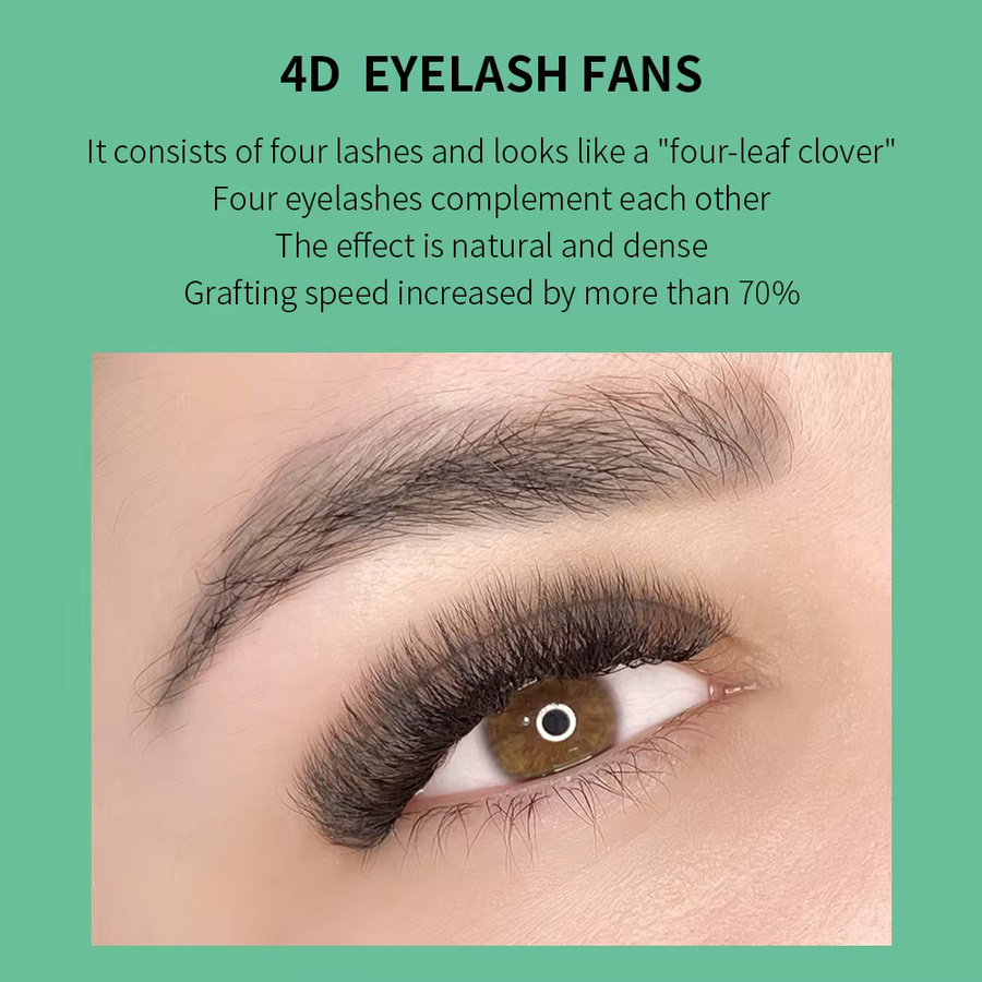 GLAMLASH 4D W Black Wimpernverlängerung, Unisex - Bild 3