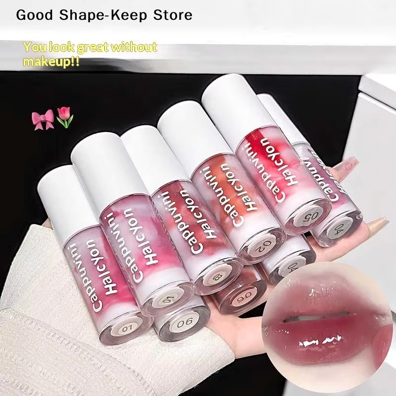 Cappuvini 2-in-1 Wasserlicht-Lipgloss, Unisex - Bild 2