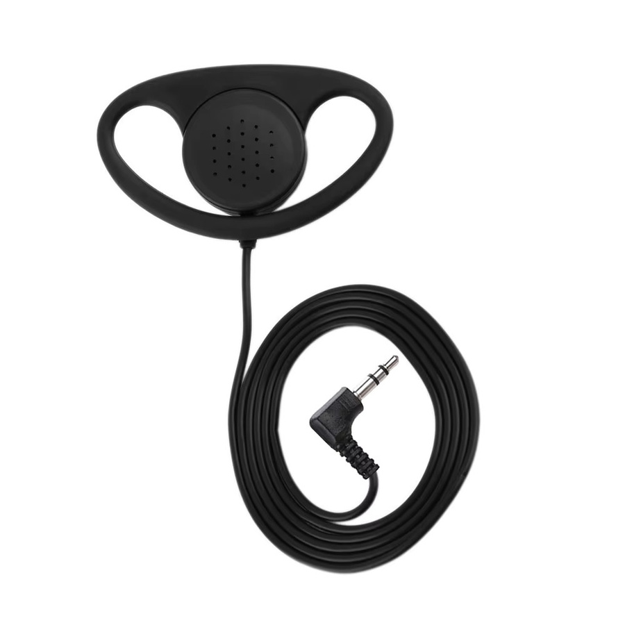 10er Set Occkic D-Form Ohrhaken für In-Ear Kopfhörer, Schwarz, kompatibel mit 3,5mm Klinkenanschluss - Bild 4