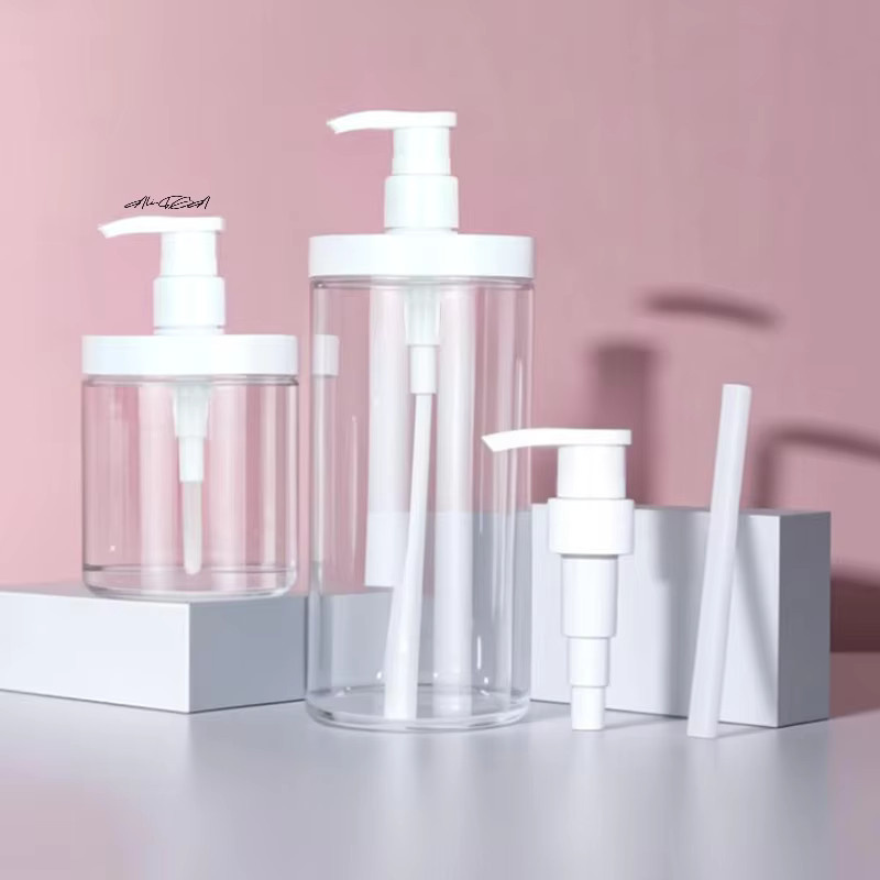 HNKMP Spenderflasche, 500 ml, transparent - Bild 1