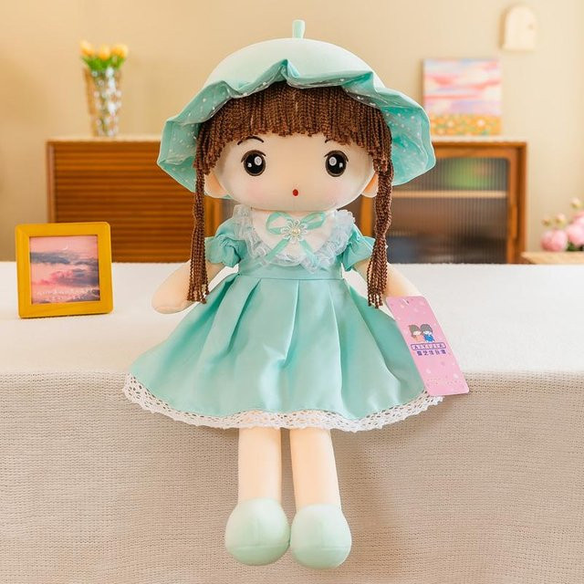 Yiran Health & Beauty Mädchenpuppe, Plüschtier, 60cm, ab 14 Jahren - Bild 1