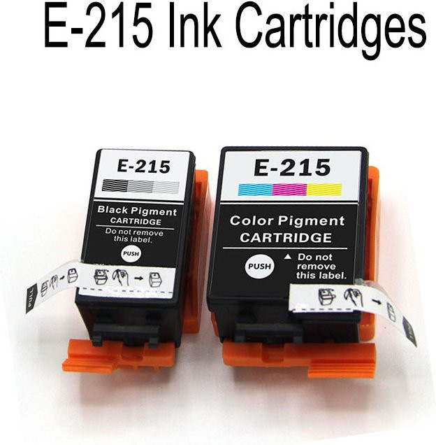 Epson Workforce WF-100 kompatible Tintenpatronen E-215 T215 für Inkjet-Drucker - Bild 1