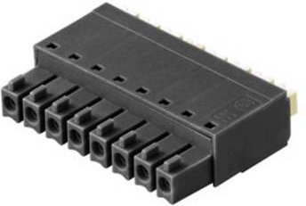 Weidmüller Buchsengehäuse-Kabel BC/SC in Schwarz mit 2 Polzahl und 3.81 mm Rastermaß, 50 Stück - Bild 1