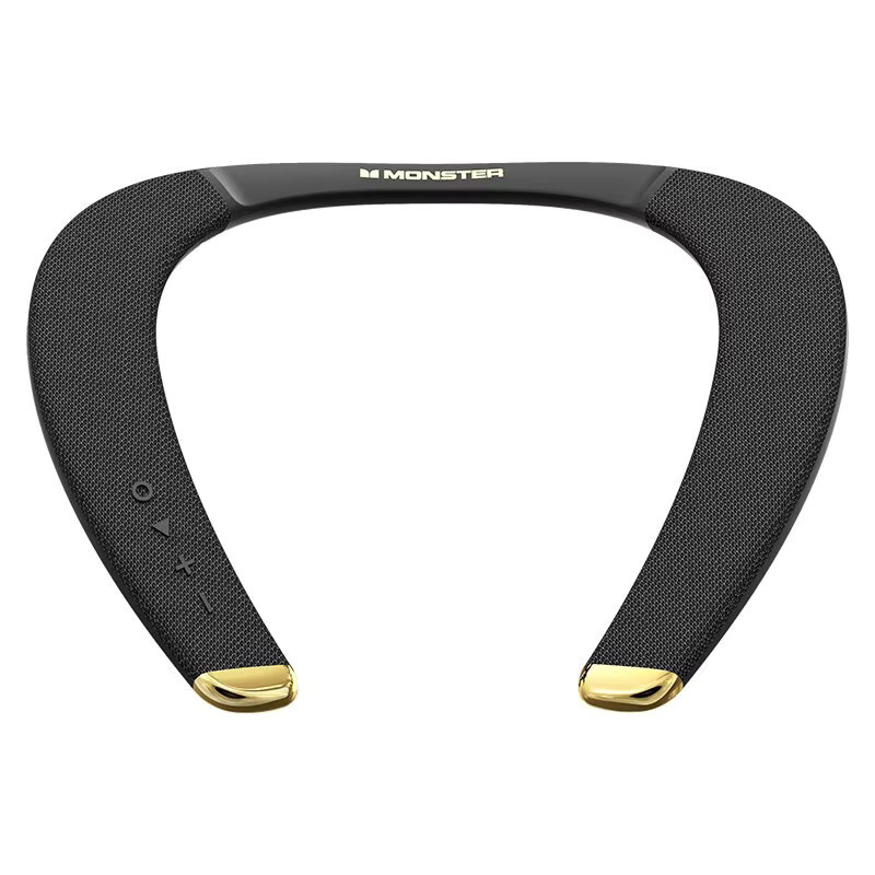 Monster Boomerang Bluetooth Nackenbügel-Lautsprecher in Black Gold mit Hi-Res Qualcomm APT-X und IPX5 Wasserschutz - Bild 5