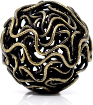DoreenBeads Perlen Kugel, antike Bronze, 18 mm, DIY Schmuck Zubehör - Bild 1