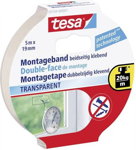 tesa Powerbond Montageband Transparent - Bild 1