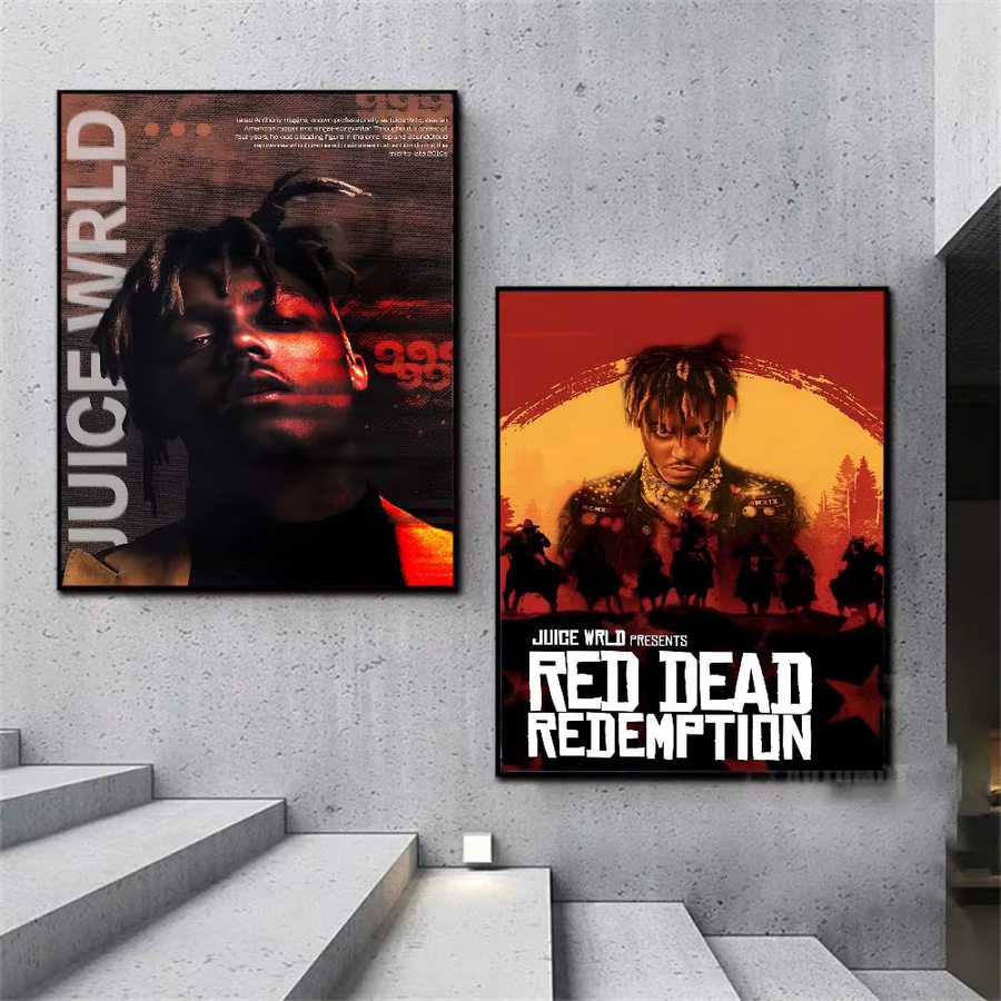Singer J-Juice Wrld Kunstaufkleber wasserdicht und selbstklebend für deine Heimdekoration - Bild 5
