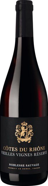 Noblesse Sauvage Rotwein, Côtes du Rhône, 2025, trocken, 0,75 l - Bild 1