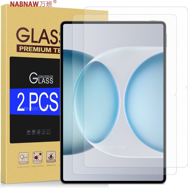Honor MagicPad 3 Pro Displayschutzfolie 12,3 Zoll 9H gehärtetes Glas, transparent, 2er-Pack - Bild 1