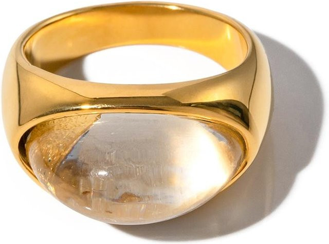 Youthway Ring Edelstahl, Gold, Damen - Bild 1