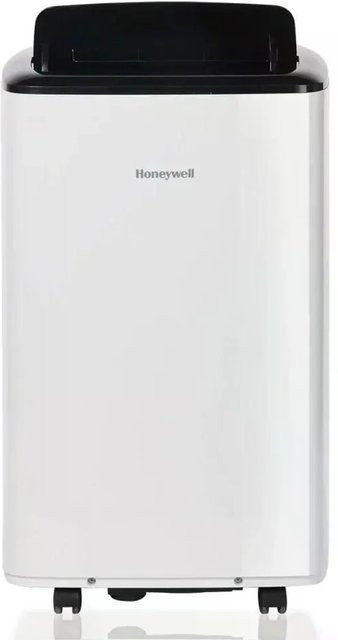 Honeywell HF09CESWK Mobiles Monobloc Klimagerät mit Fernbedienung, 2,5 kW / 9000 BTU, Weiß/Schwarz - Bild 1