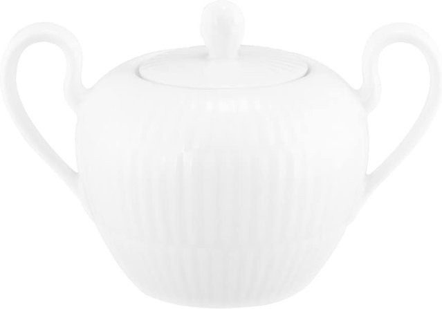 Seltmann Weiden Zuckerdose Amina Weiß mit Griffen, 230 ml - Bild 1