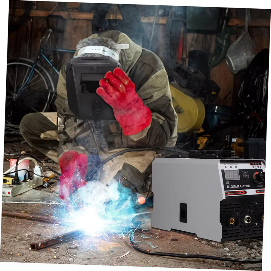 Podofo 2-in-1 MIG MMA Schweißgerät mit LED Digital-Display, tragbarer gasloser IGBT DC Inverter-Schweißer für 220V - Bild 2