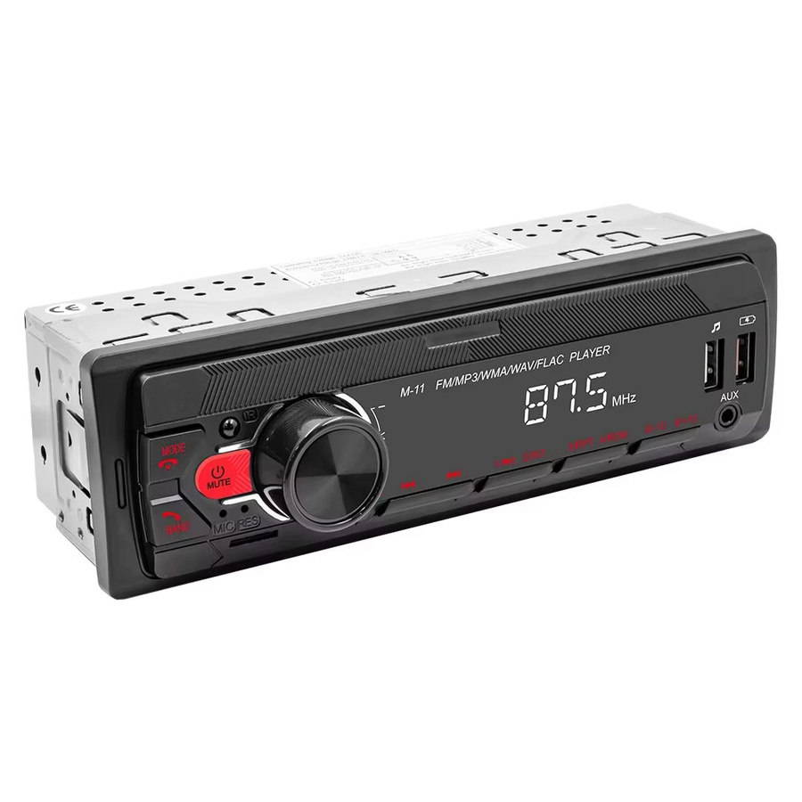 BQCC Autoradio-Stereo-Player mit Bluetooth, FM-Radio, MP3, USB, SD und AUX-Eingang in Schwarz - Bild 2