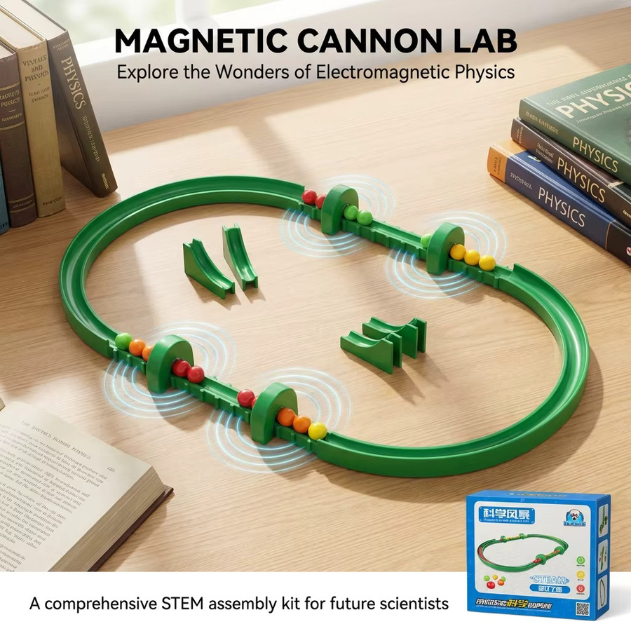 soulbao Magnetische Bausteine, Wissenschafts-Experimentier-Kit, Lernspielzeug, ab 6 Jahren - Bild 2