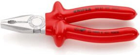 Knipex Kombizange tauchisoliert VDE-geprüft rot 180 mm - Bild 1