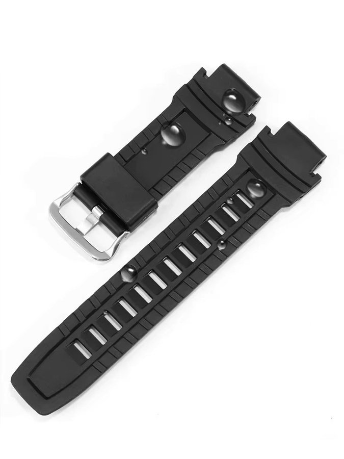 Casio Uhrenarmband Kunststoff, Schwarz, 18 mm, Unisex - Bild 4
