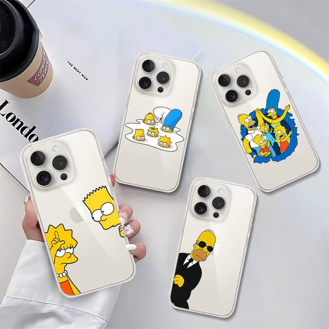 Mesuca Anime Handyhülle für iPhone 17 16 15 14 13 12 11 Pro Max Plus Transparent - Bild 1