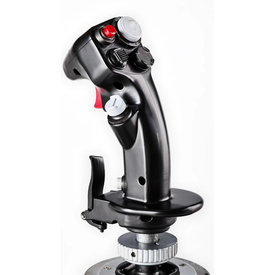Thrustmaster F-16C Viper HOTAS Add-On Grip Joystick für PC, Schwarz - Bild 1