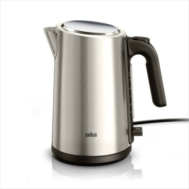 Braun Wasserkocher Identity WK 5205 BK in Schwarz und Silber - Bild 2
