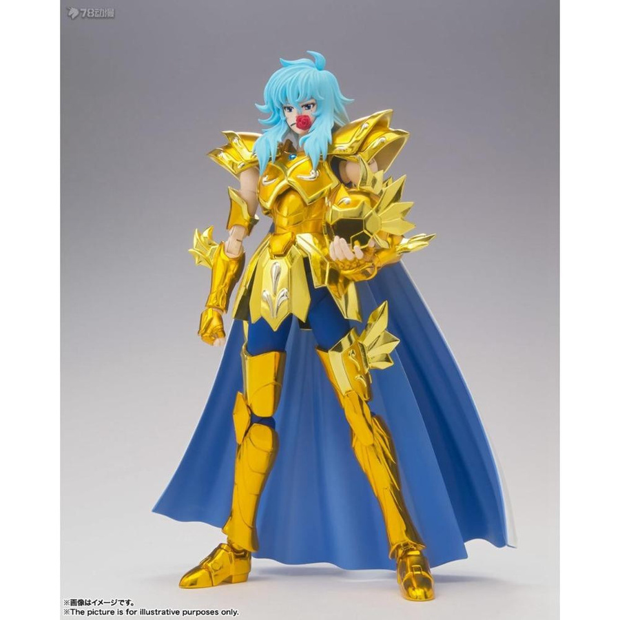 MIFEN Saint Seiya Gold Myth Cloth EX Actionfigur mit Box, Gold und Blau, Höhe: 19 cm - Bild 2