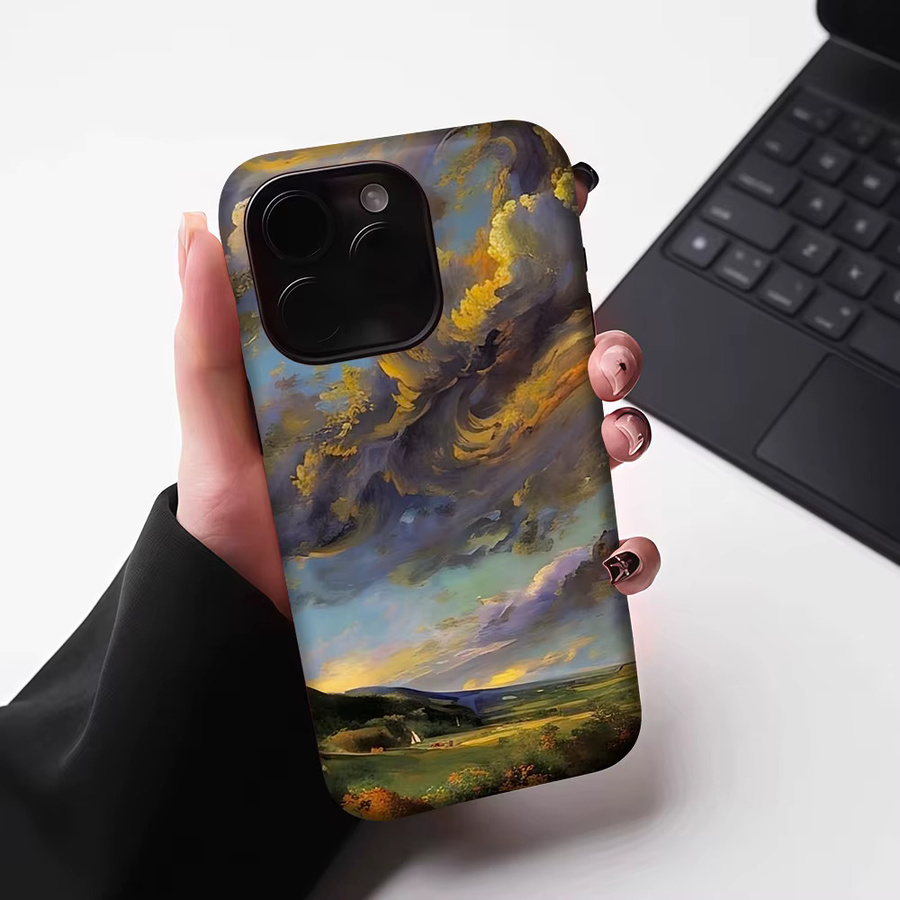 Robuste Magnetische Handyhülle von Potdemiel mit surrealer Himmelslandschaft für iPhone 17 16 15 14 13 Pro Max Plus, Mehrfarbig - Bild 6