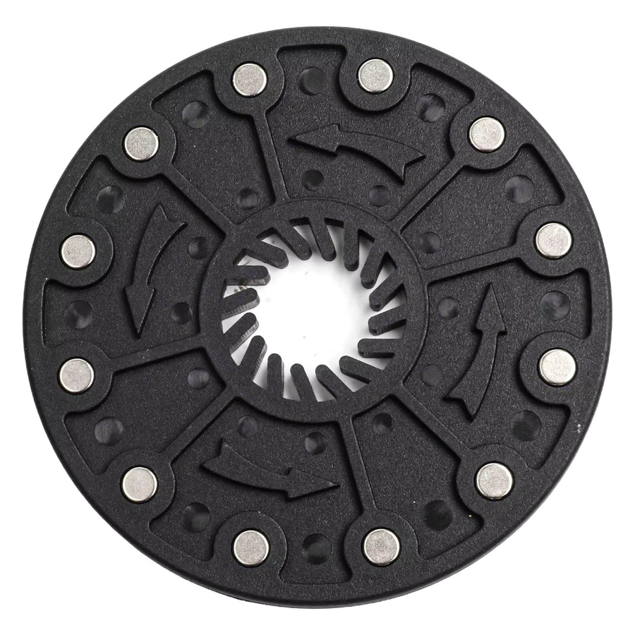 SPORTARC Elektrischer Fahrrad Power Sensor für Pedal Assist mit 3pin SM Stecker für 36/48V E-Mountainbikes, Schwarz - Bild 2