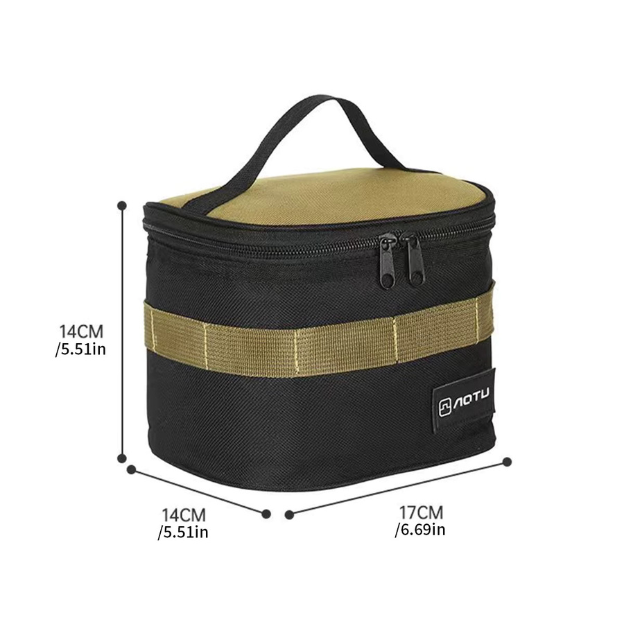Bonytain Gewürz-Set für Outdoor, Camping und Picknick, Tragbare Öl- und Gewürzflaschen in Beige - Bild 1