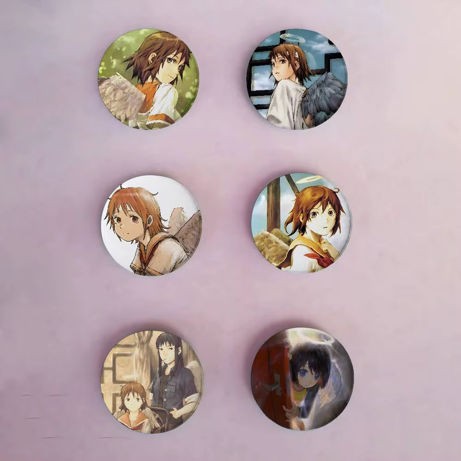 Brosche Anime Haibane Renmei, Metall, Unisex - Bild 2