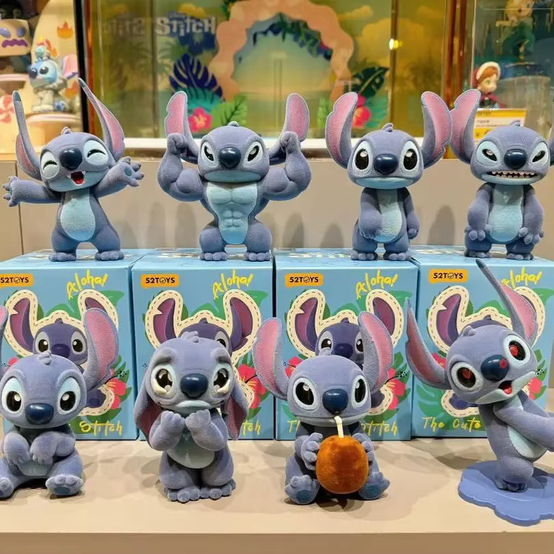 Bandai Disney Lilo & Stitch Stich Figur, Blind Box, Beflockung, Einzelfigur - Bild 3