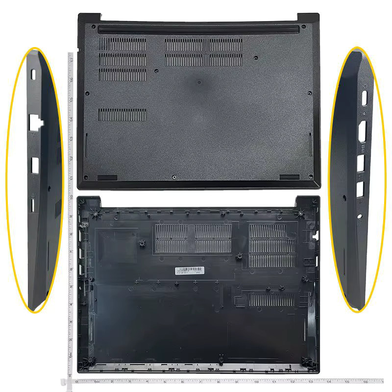 Lenovo Thinkpad E480 E485 E490 E495 Laptop Gehäuse Palmrest und Unterboden in Schwarz - Bild 2