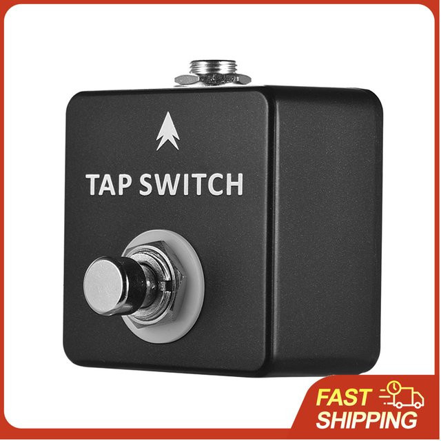 MOSKYAudio Tap-Tempo-Schalterpedal Tap Switch mit Vollmetallgehäuse in Schwarz - Bild 1
