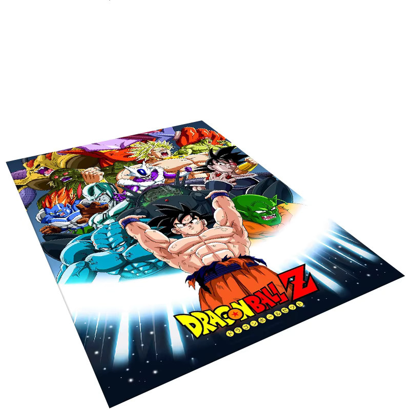 Rutschfester Retro Anime Teppich Dragon Ball Motiv von Potdemiel in Mehrfarbig für Wohnzimmer, Schlafzimmer und Kinderzimmer - Bild 2