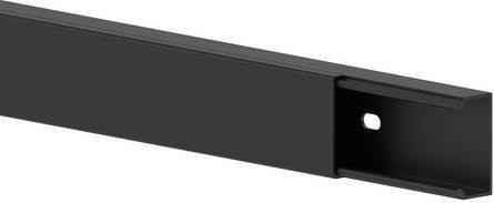 GGK Kabelkanal 3631 Schwarz, Länge: 2000 mm, Breite: 30 mm, Höhe: 16 mm, 72 m Rolle - Bild 1