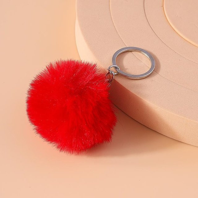 Linyi toy Schlüsselanhänger, Kunst Kaninchenfell, Damen, Mädchen, Unisex - Bild 1