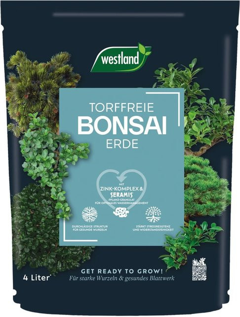 Westland Bonsaierde torffrei mit Seramis, Kokosfaser und kompostierter Rinde - Bild 1