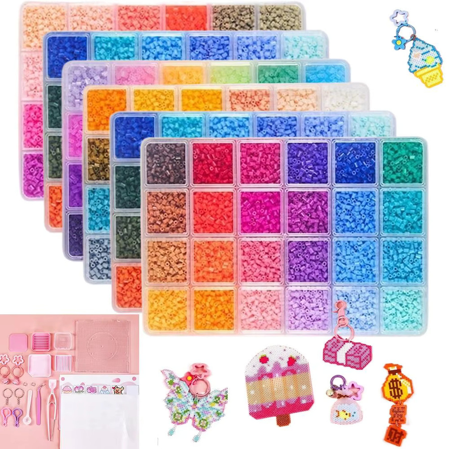Hama Perler Beads Set, 24 Farben, Bastelset - Bild 2