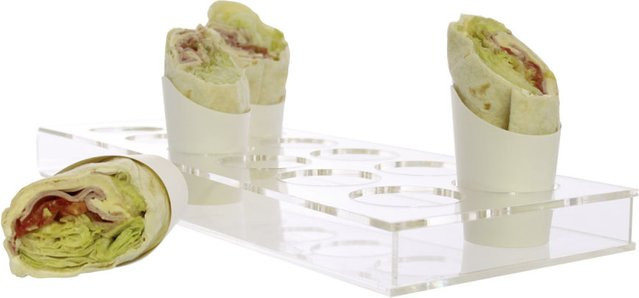 Schneider Wrap-Halter, transparent, L x B x H: 56 x 19,5 x 5 cm - Bild 1