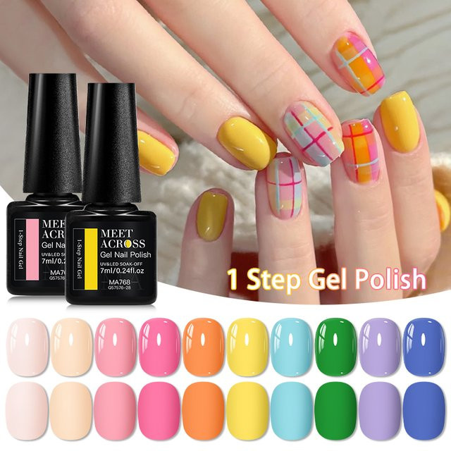 MEET ACROSS Gel-Nagellack, 12 ml, schimmernd - Bild 1