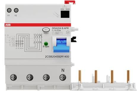 ABB FI-Schutzschalter RCD 40A Weiß 2CSB204592R1400 - Bild 1