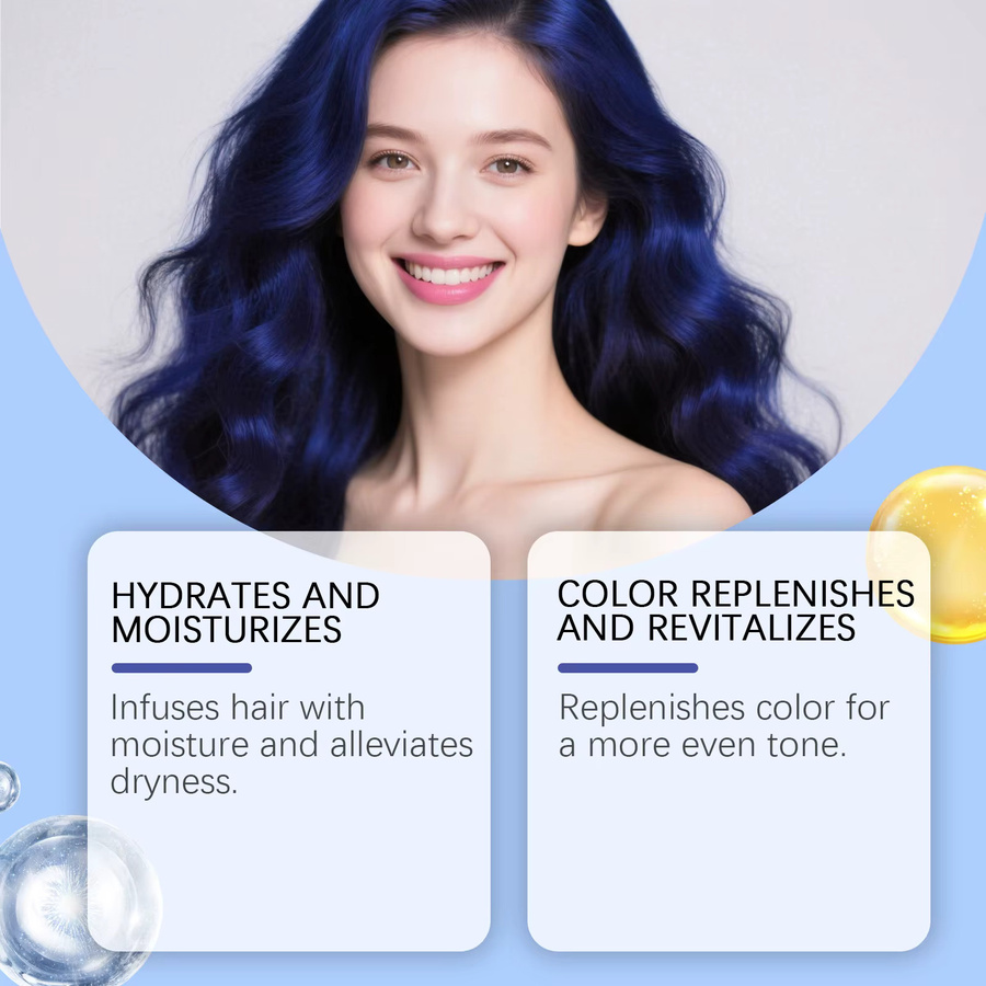 HOEGOA Farbverstärkungs-Conditioner und Haarmaske, coloriertes Haar - Bild 4