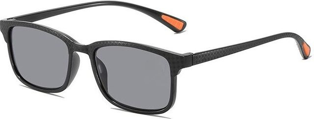 NAPAGE Lesebrille, quadratisch, Vollrand, Kunststoff, Unisex, grau, schwarz - Bild 1