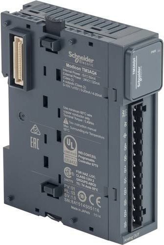 Schneider Electric TM3AQ4 Erweiterungsmodul in Grau - Bild 1