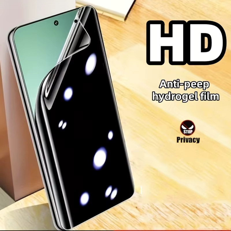 3er-Pack Privatsphäre Hydrogel-Displayschutzfolie für Vivo IQOO Z9 Turbo, Endurance Z10 Lite Turbo Pro Plus, Z10x und Z10R in Transparent - Bild 2