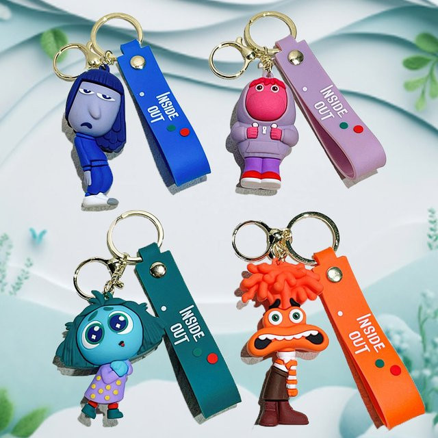 Bandai Schlüsselanhänger, Inside Out 2, Unisex - Bild 1
