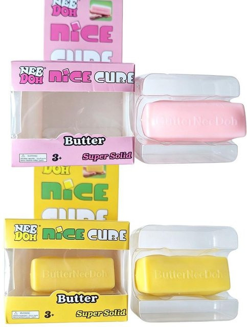 Needoh Butterstiel Squishy, Spielzeug, weich zum Quetschen - Bild 1