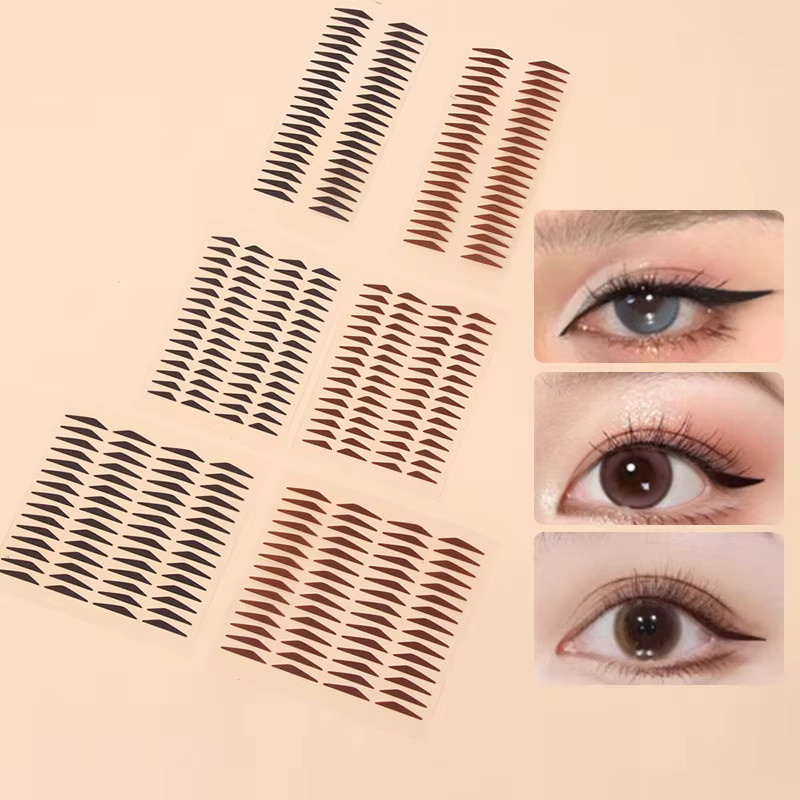 KuZHEN Eyeliner Stempel, Schwarz, 140 Stück - Bild 2